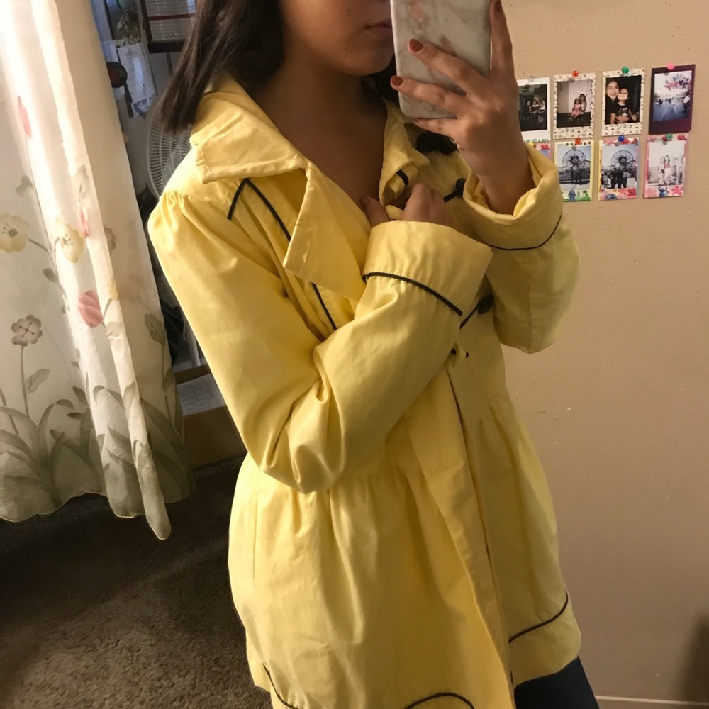 Yellow coat